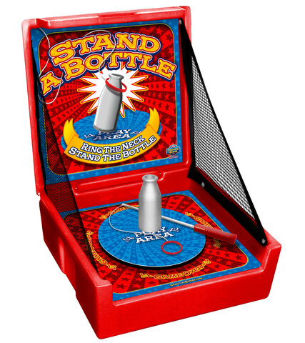 Stand A Bottle Carnival Game